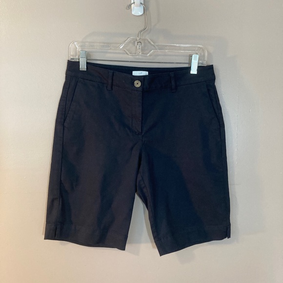 Navy JJilll Bermuda Shorts (8 Petite) - Picture 6 of 11